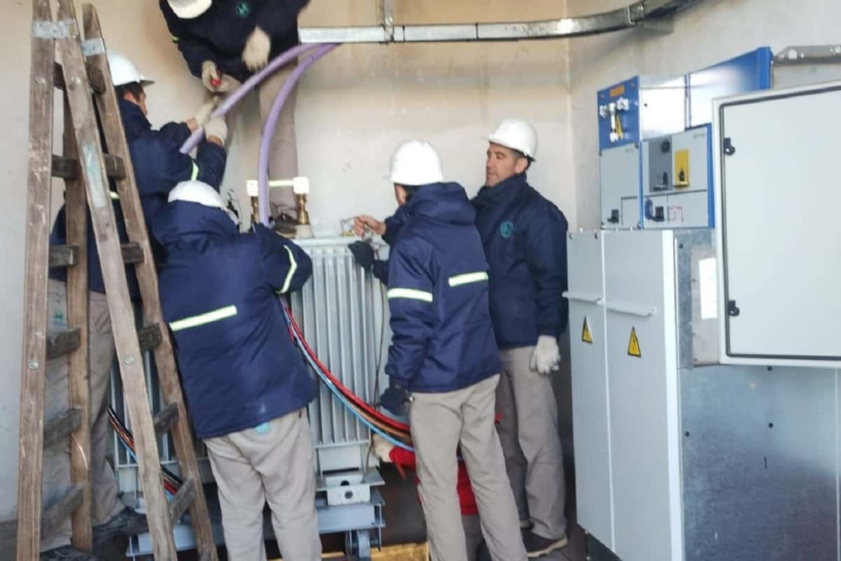 La Cooperativa Eléctrica realizó una  obra de potenciación en la UP 9