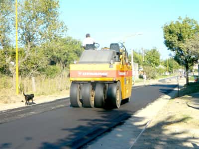 La Municipalidad finalizó la pavimentación de calle Güemes