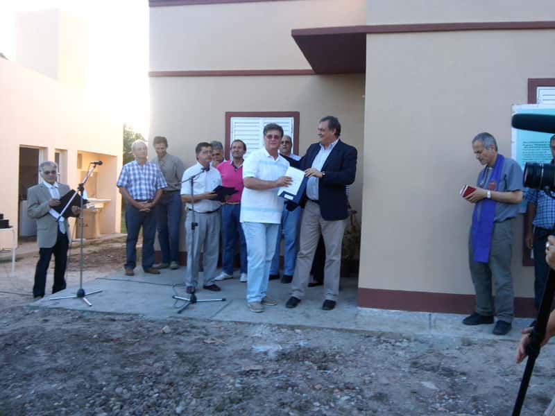 El municipio de Larroque recibió un nuevo desembolso para viviendas