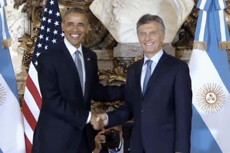 Macri está reunido con Obama