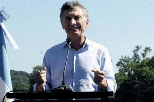 Macri anuncia desde General Belgrano obras sobre el Río Salado