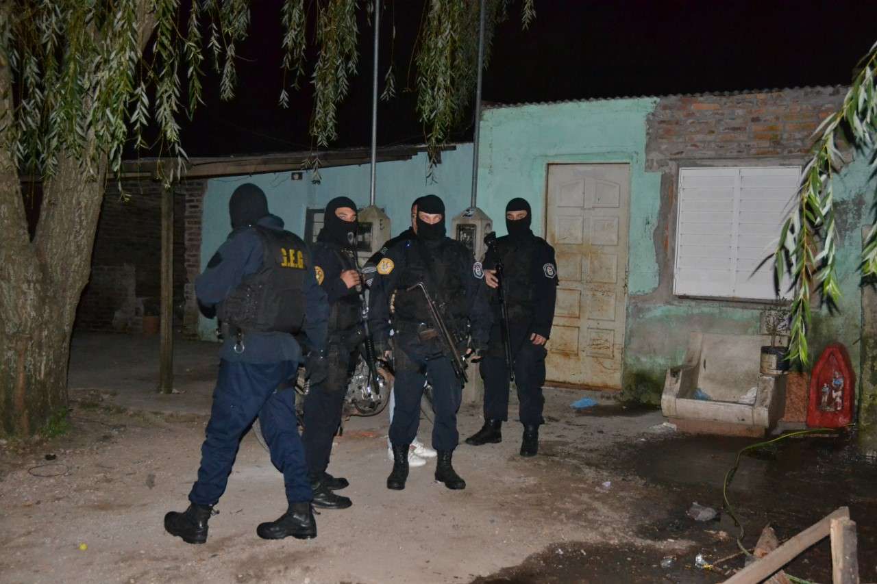 Allanamientos y secuestros en una humilde vivienda de Urdinarrain