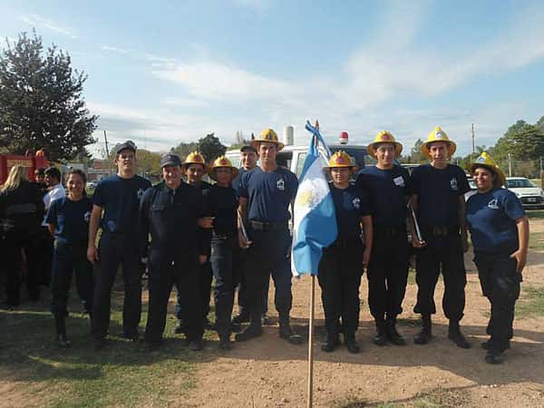  Los bomberos de Pueblo General Belgrano celebraron su día con un acto