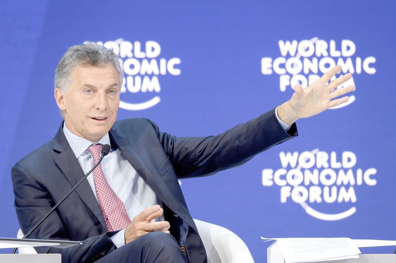 Macri expuso ante el Foro Económico Mundial 