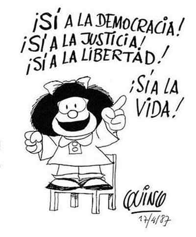 Ayer se cumplieron 50 años de la aparición de Mafalda  