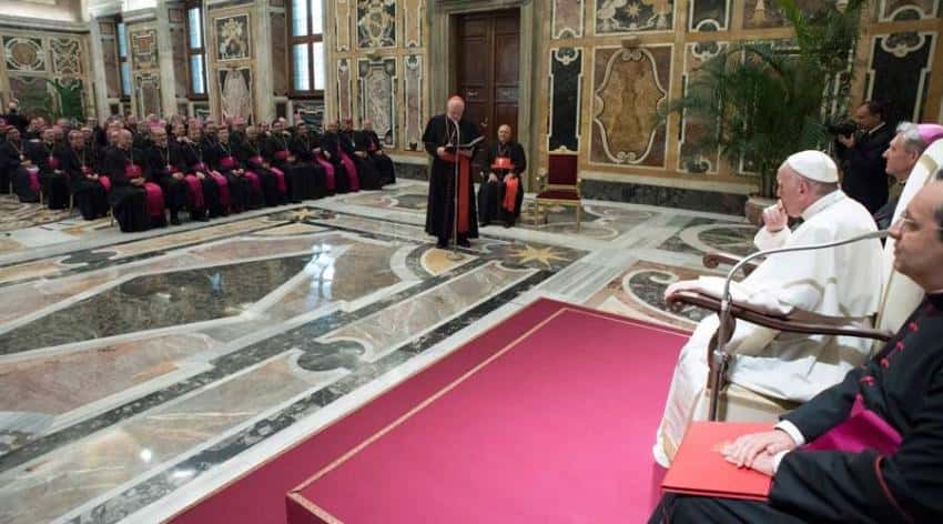 El Papa a los nuevos obispos: Den testimonio auténtico de Dios y del Evangelio