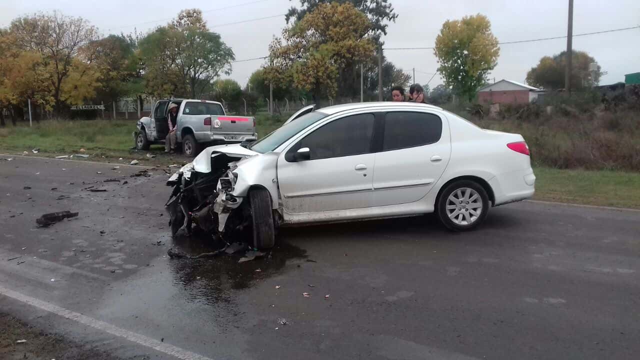 Accidente en Pueblo General Belgrano 