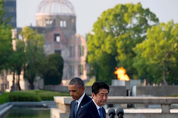  Obama visitó  Hiroshima