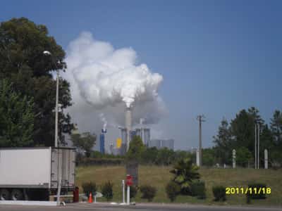 Temor por una fuga de gases en UPM-Botnia