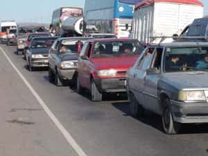 Más de 85 mil vehículos  ingresaron a la provincia  este fin de semana