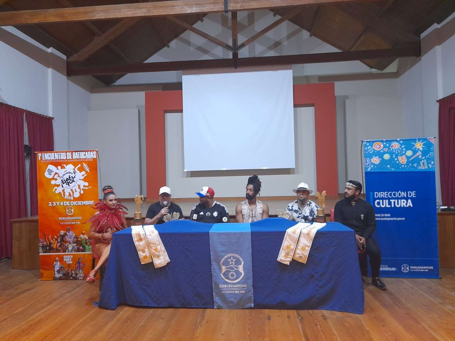 Comenzó el 1° Encuentro de Batucadas, Bateria y Pasistas en Gualeguaychú