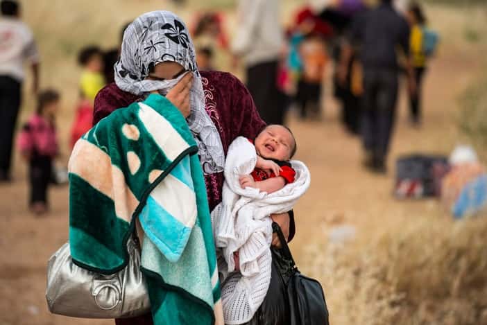 La ONU alerta sobre la 
vulnerabilidad  que sufren unas 40 
millones de refugiadas en el mundo