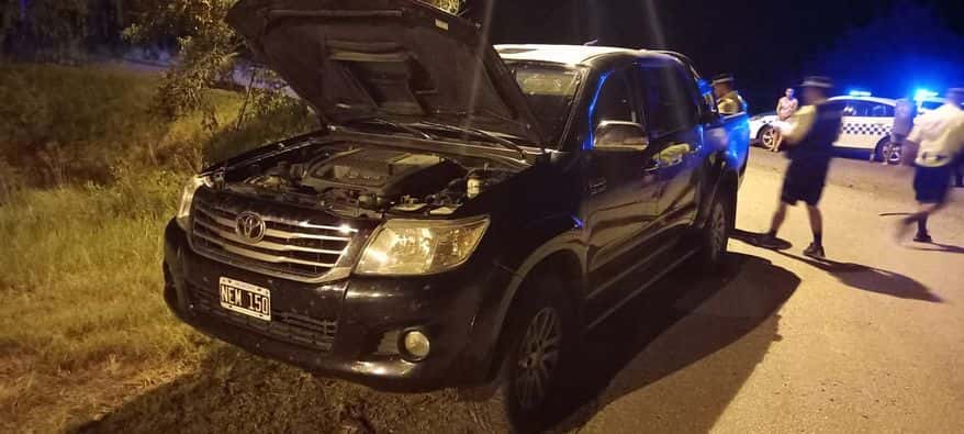 Bonaerenses detenidos en Ceibas por robar vehículos