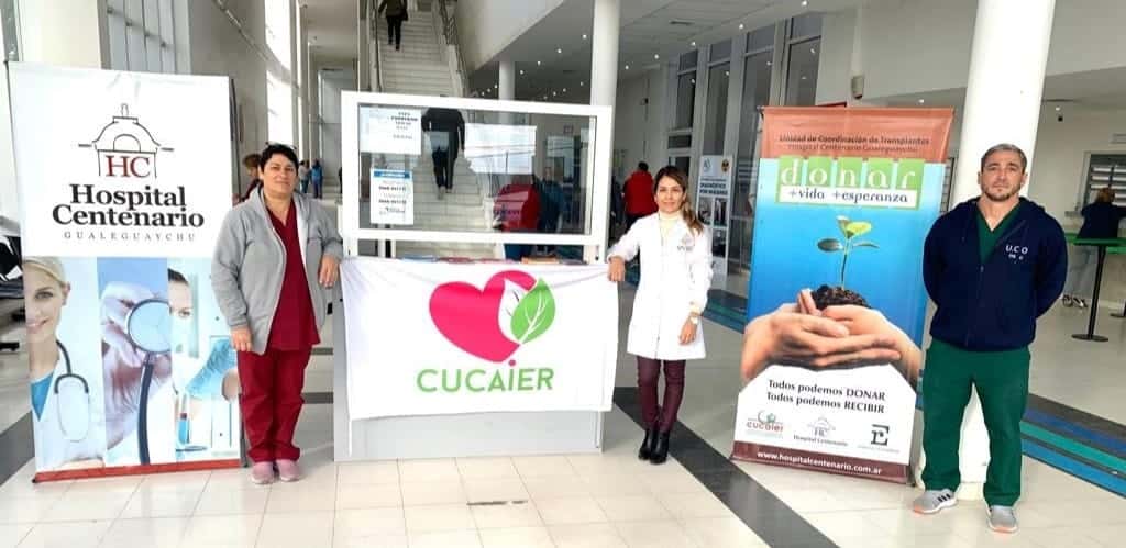 El Hospital Centenario realizó una campaña de concientización sobre el Día de la Donación de Órganos