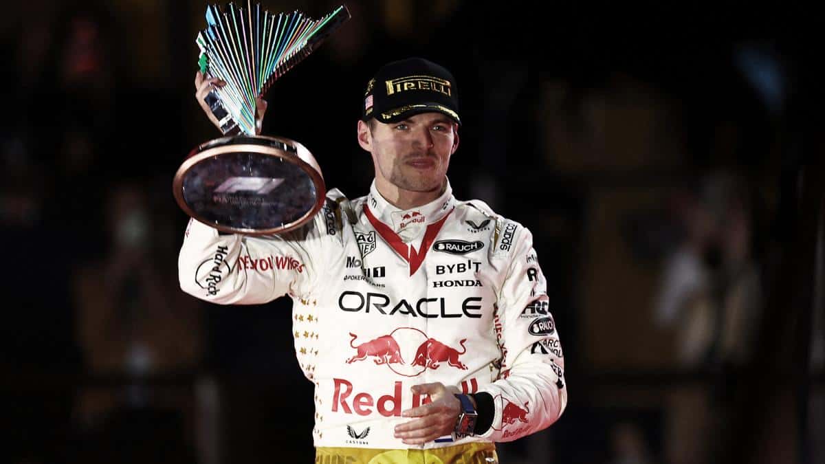 Verstappen alcanzó las 18 victorias en el año en Las Vegas y Pérez asegura el subcampeonato