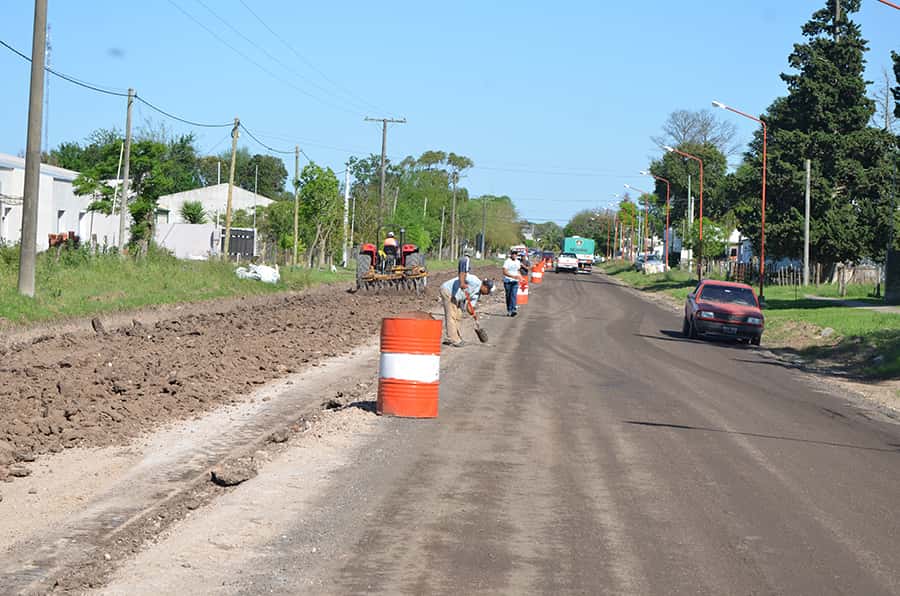 Avances en la construcción del enlace de las Rutas 51 y 16 en Larroque.