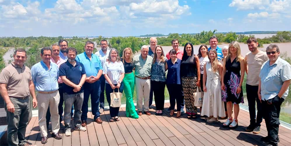 La CARU recibió al equipo técnico del Proyecto Adaptación Cambio Climático región Río Uruguay. Se consensuó una agenda binacional para el año 2024.