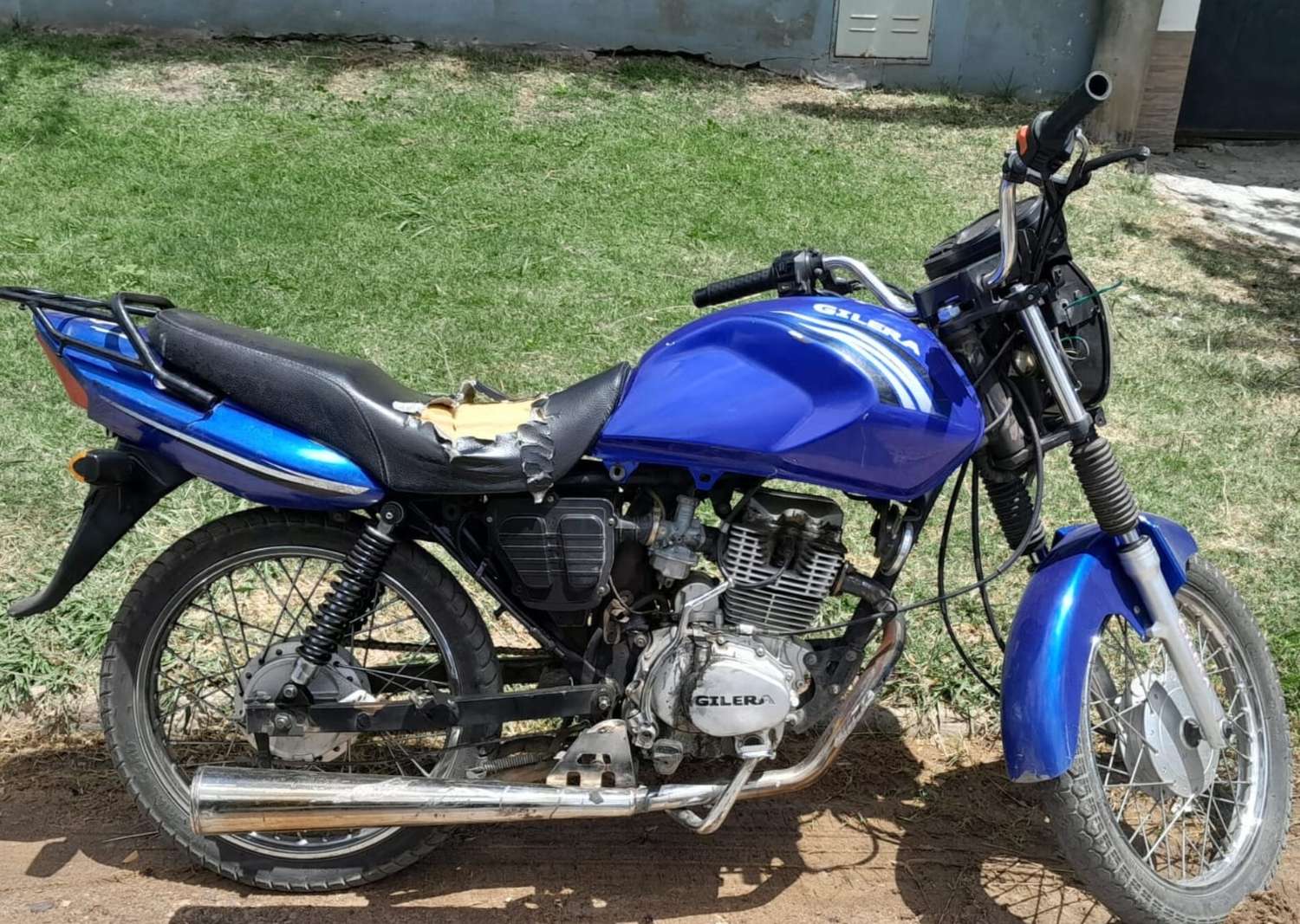 Se recuperó una moto robada y se identificó al ladrón