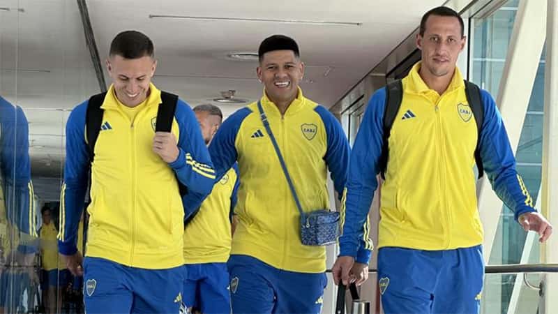 Con un inédito equipo y Riquelme, Boca viajó a Brasil para el duelo ante Fortaleza