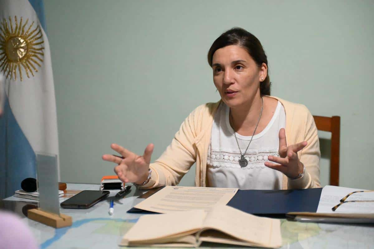Natalia Báez, directora de la Departamental de Escuelas de Gualeguaychú