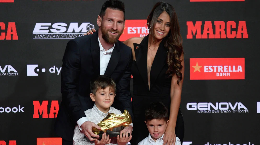 Messi recibió la sexta  Bota de Oro como máximo  goleador en Europa