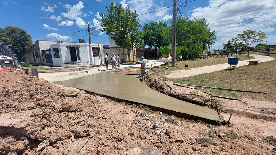 Avanzan Los Trabajos En El B° Vicoer De Calle La Rioja – Diario El ...