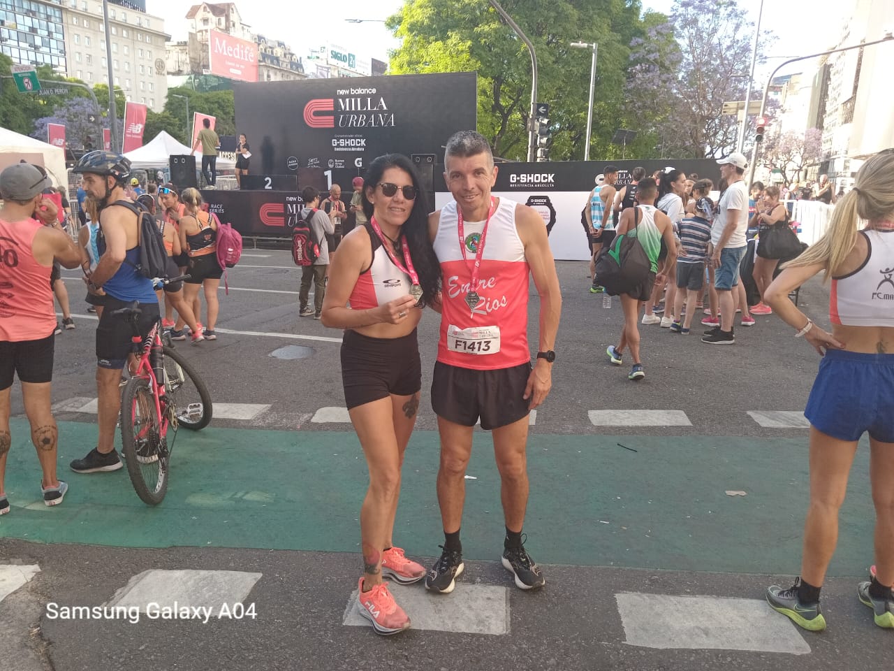 Atletismo: locales corrieron la “Milla Urbana” en Buenos Aires