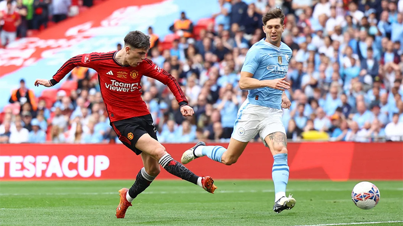 Con El Licha Martínez Y Garnacho, El United Se Consagró Campeón De La 